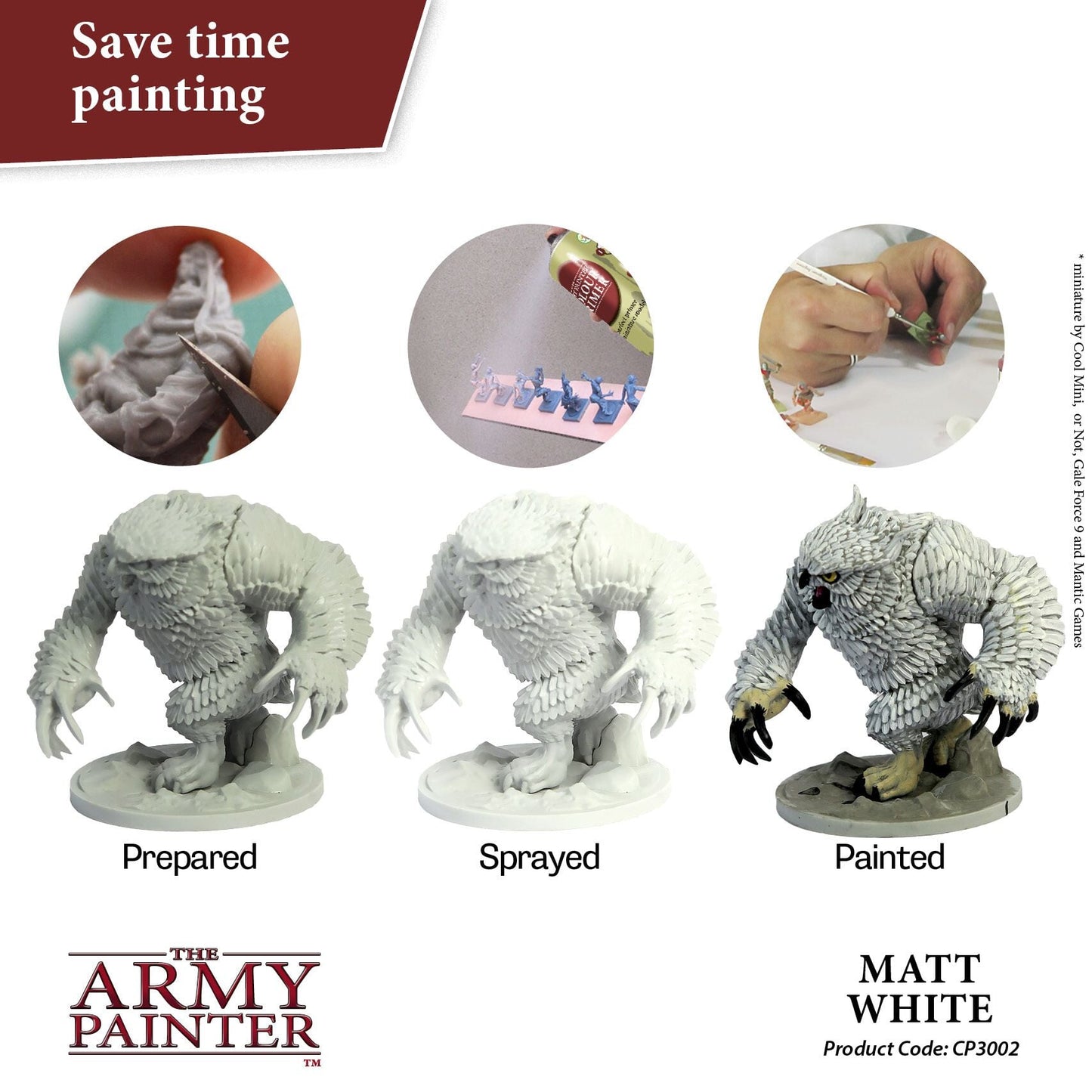 Army Painter Colour Primer - Matte White