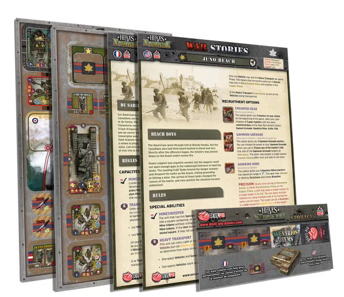 Heroes of Normandie - Collection page